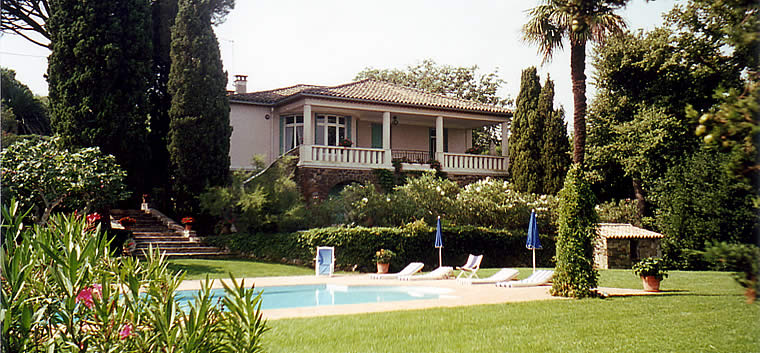 chambres hotes St Tropez - Le Point d'Orgue, maison d'hotes avec piscine, jardin
